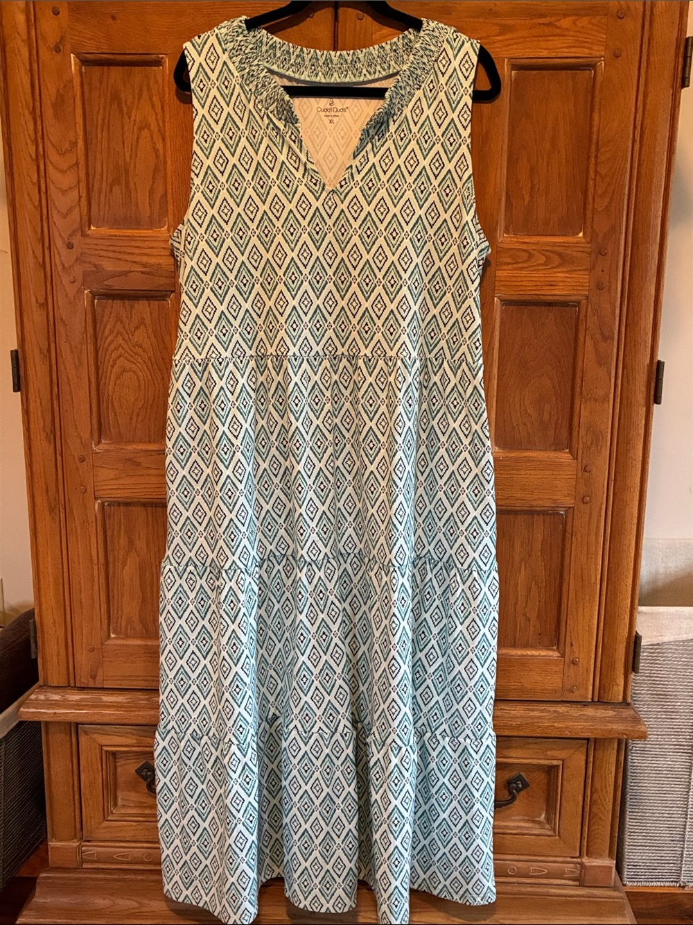 Cuddl Duds Maxi Dress Size XL